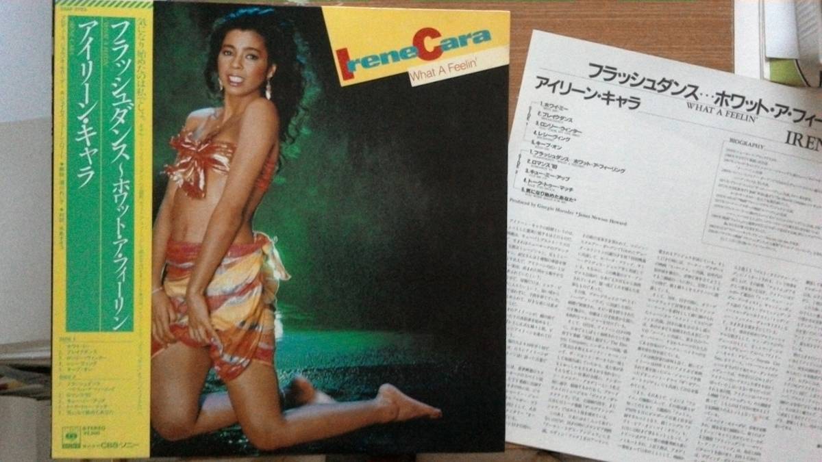 【LP超希少超名曲・超美音】フラッシュダンス~ホワット・ア・フィーリング/アイリーン・キャラ★1984年購入・脚フェチ大好き男です拍卖