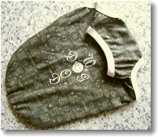 犬服V01-3S■3Sサイズ■ベビー・チワワ等小型犬用ビンテージ風くま柄Tシャツ*ハンドメイド拍卖