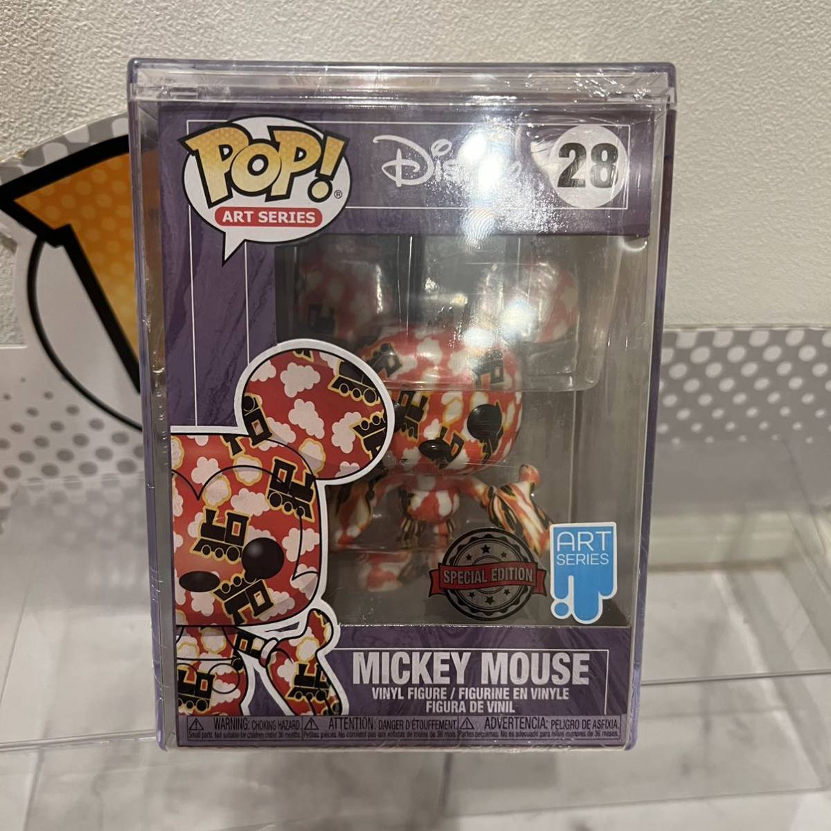 FUNKO POP! ミッキーマウス 機関車柄 アートシリーズ限定版拍卖