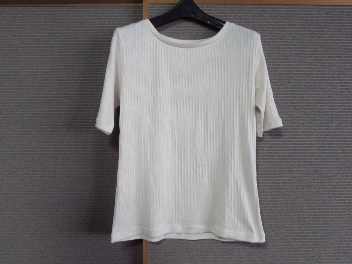 ★レディース半袖トップス 白色 L サイズ 中古送料無料★拍卖