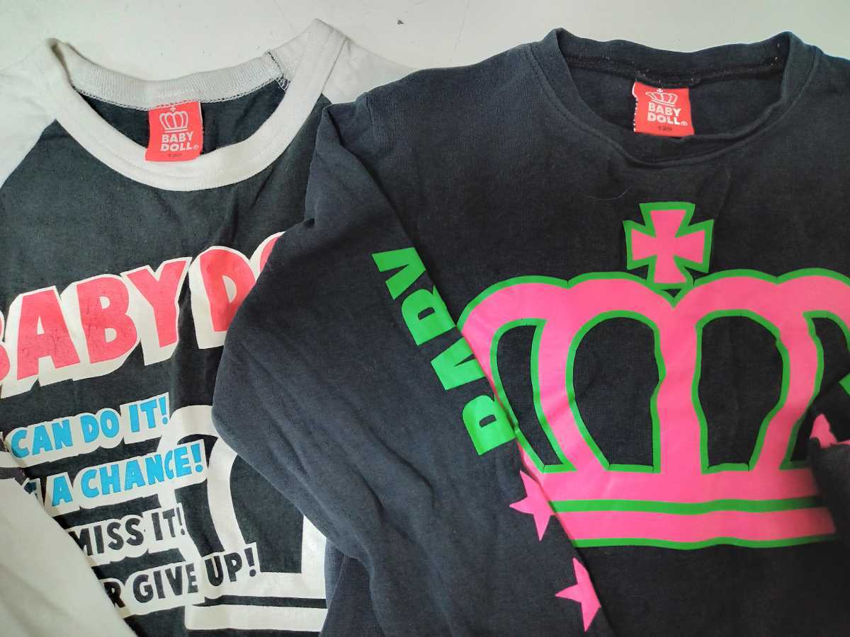 キッズ BABYDOLL 長袖Tシャツ 120cm拍卖