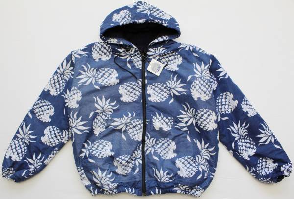 YA19東洋Mサンサーフ デューク ビンテージ加工 パイナップル リバーシブル ビーチ パーカー拍卖