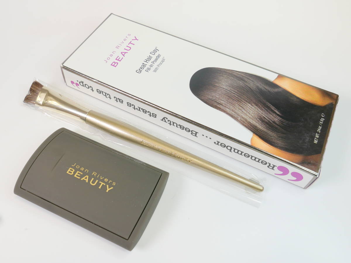 ♪ヘアケア用品★Joan Rivers BEAUTY Great Hair Day ヘアカラーパウダー WHITE拍卖