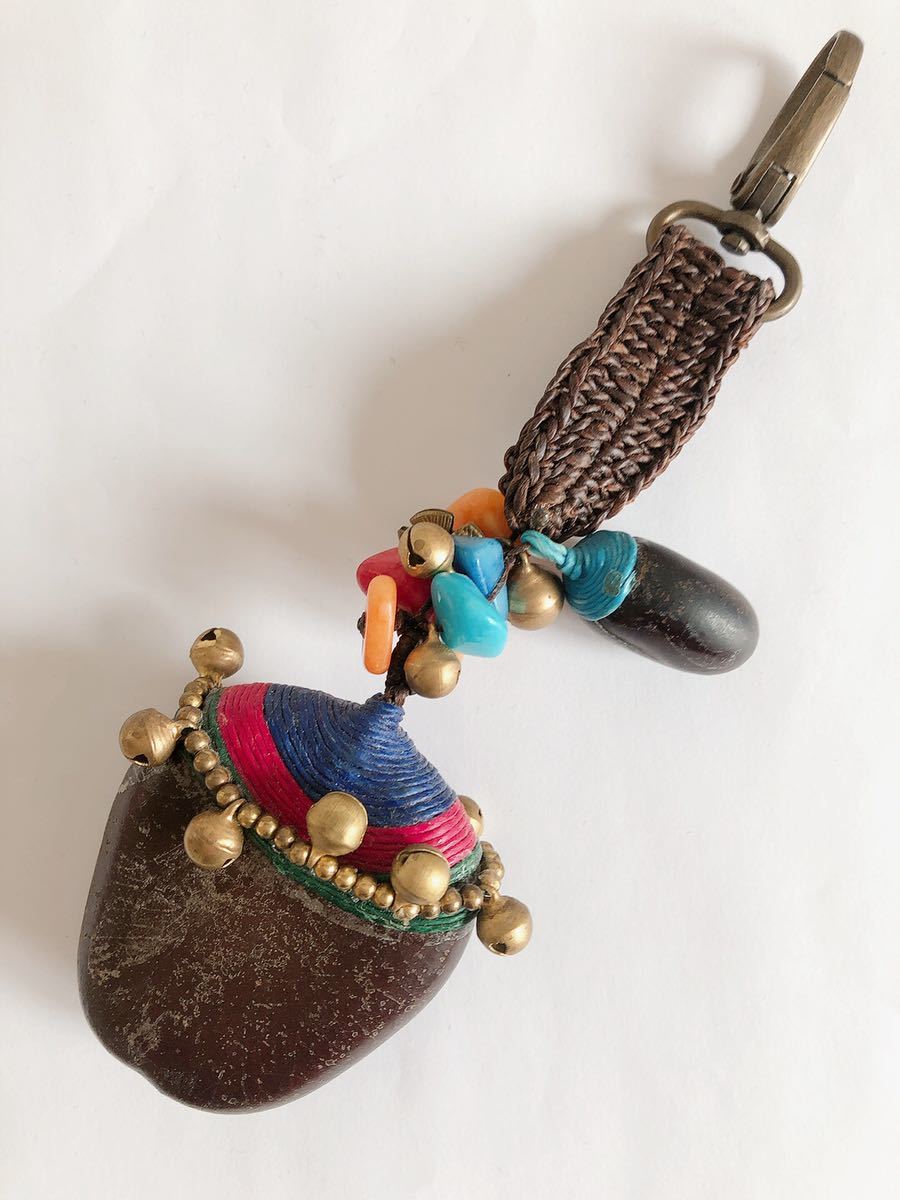 アジア インド 民芸品 エスニック キーホルダー拍卖