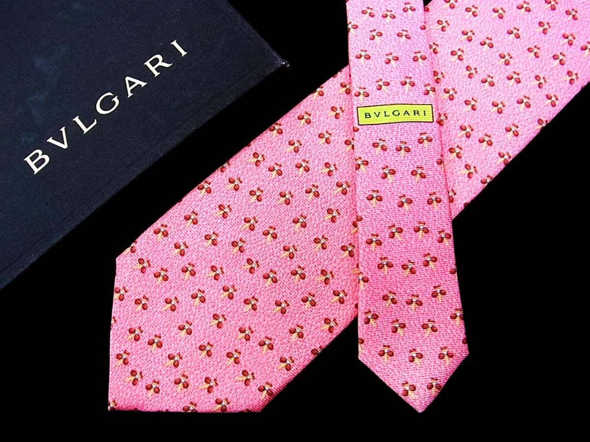 *:.*:【新品N】4292 【BVLGARI】ブルガリ ~チアガール柄~「最高級セッテピエゲ」 ネクタイ拍卖