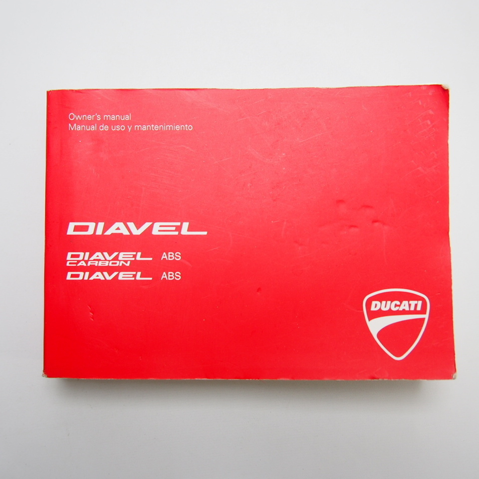 即決.送料無料.DUCATI.ドゥカティ.Diavel Carbon.ABS.ディアベル.カーボン.オーナーズマニュアル.使用説明書.2か国語.英西語.配線図あり拍卖