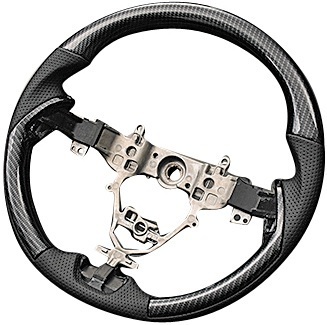 【M's】JB64 JB74 ジムニー/ジムニーシエラ (H30/7-) LANBO ガングリップ ステアリング (カーボン調) //ランボ スズキ JIMNY SIERRA拍卖