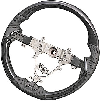 【M's】JB64 JB74 ジムニー/ジムニーシエラ (H30/7-) LANBO ガングリップ ステアリング (黒木目調)/ランボ ハンドル SUZUKI JIMNY SIERRA拍卖