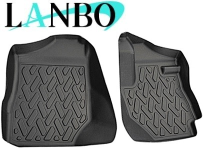 【M's】スズキ JB64 JB74 ジムニー/ジムニーシエラ (H30/7-) LANBO 3Dフロアマット 1列目セット (※AT車専用)//ランボ JIMNY SIERRA拍卖