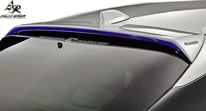 【M’s】前期 50プリウス (H28.01-H30.11) ADMIRATION リヤルーフウイング // FRP アドミレイション エアロ ウイング ルーフスポイラー拍卖