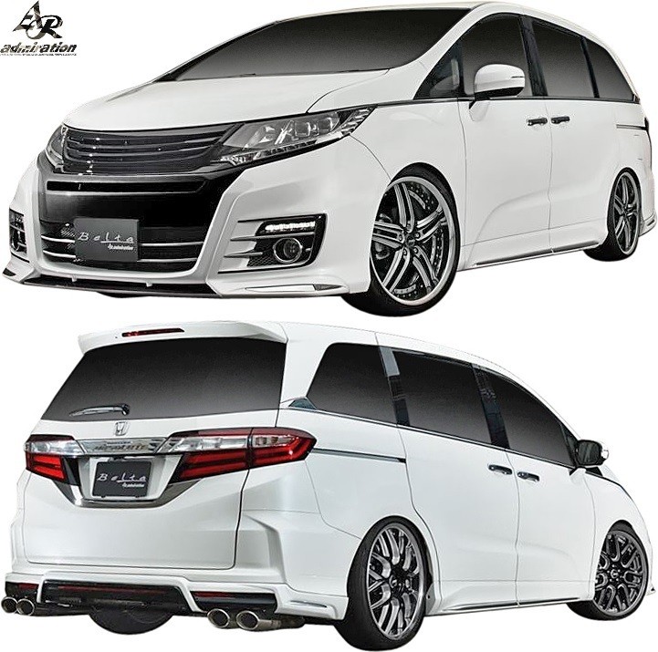 【M's】RC オデッセイ 前期 RC1 RC2 RC4 (H25.11-H29.10) Admiration Belta V2 エアロキット 3P (LEDキット非対応) アドミレイション 外装拍卖