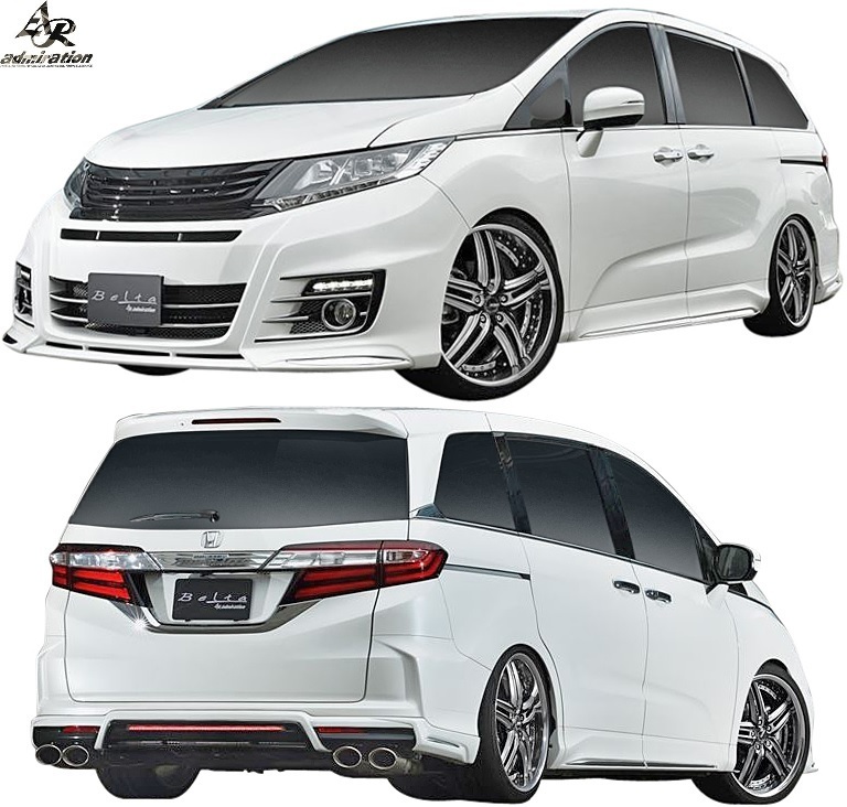 【M's】RC オデッセイ 前期 RC1 RC2 RC4 (H25.11-H29.10) Admiration Belta V2 フルエアロ 3点 (カメラ車+LEDキット非対応) エアロ パーツ拍卖