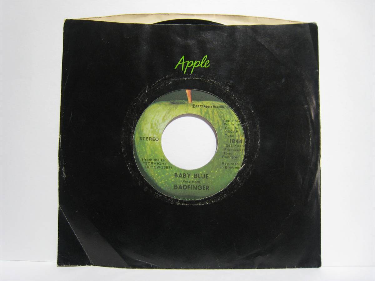 【7”】 BADFINGER / BABY BLUE US盤 バッドフィンガー ベイビー・ブルー拍卖