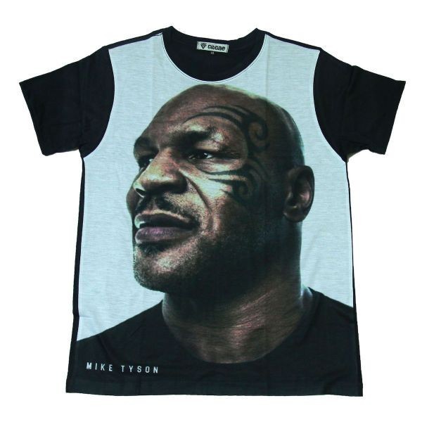 マイクタイソン TYSON ボクシング チャンピオン 日本未発売 ストリート系 デザインTシャツ おもしろTシャツ メンズ 半袖★tsr0339-blk-m拍卖