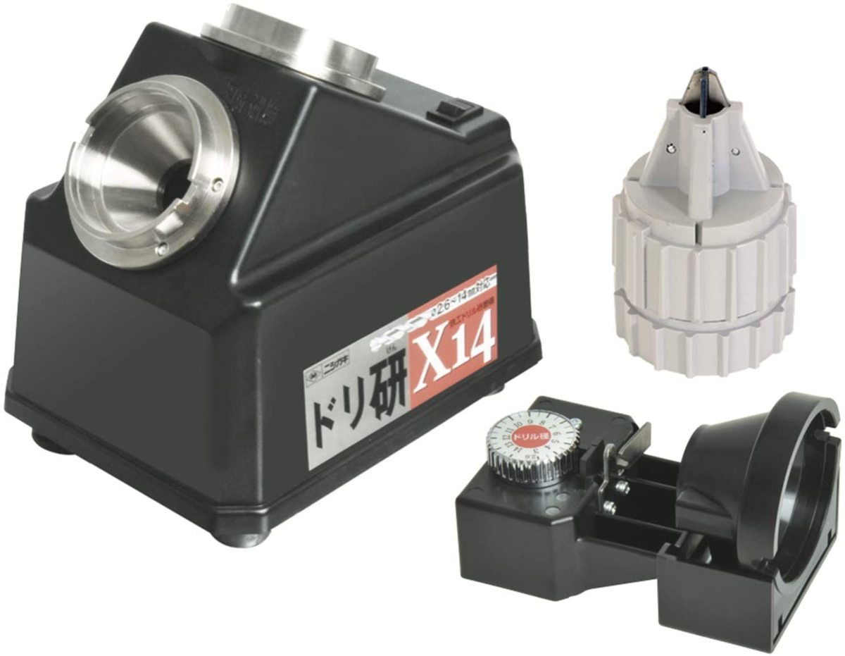 ニシガキ ドリ研 X14 ステン用 Aチャック付 N-502 錐 鉄工ドリル 研磨機 鉄工所 ドリ研 錐 鉄工 刃先 研磨 穴あけ 建築 建設 設備 板金拍卖
