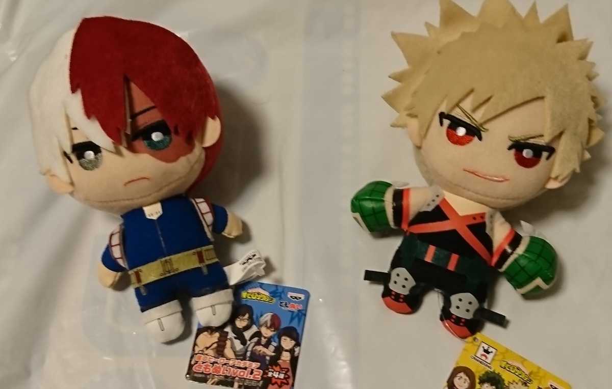 僕のヒーローアカデミア ともぬい 轟焦凍 爆豪勝己 ヒロアカ かっちゃん拍卖