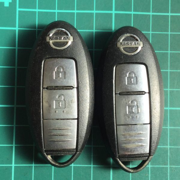 NI 4044 2個 日産 純正 キーレス リモコン インテリジェント ジューク エクストレイル キューブ マーチ ティーダ ムラーノ セレナ等 2B拍卖