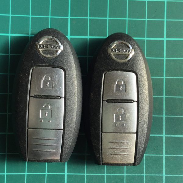 NI 4013 2個 日産 純正 キーレス リモコン インテリジェント ジューク エクストレイル キューブ マーチ ティーダ ムラーノ セレナ等 2B拍卖
