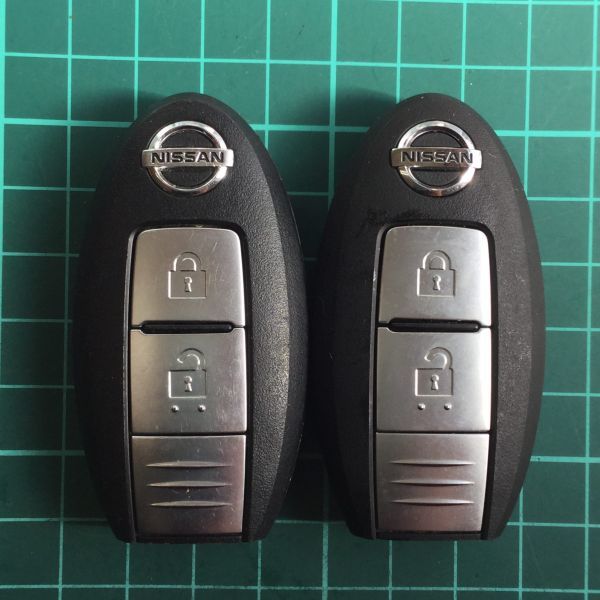 NI 4094 2個 日産 純正 キーレス リモコン インテリジェント ジューク エクストレイル キューブ マーチ ティーダ ムラーノ セレナ等 2B拍卖
