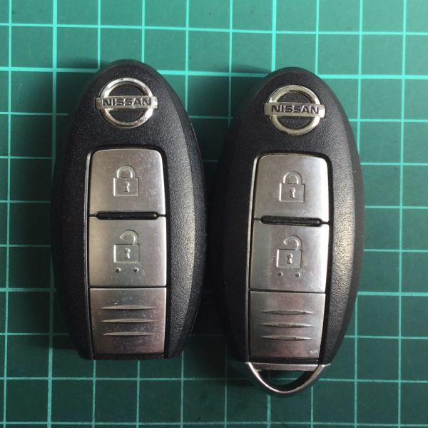 NI 4089 2個 日産 純正 キーレス リモコン インテリジェント ジューク エクストレイル キューブ マーチ ティーダ ムラーノ セレナ等 2B拍卖