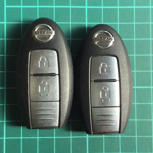 NI 4066 2個 日産 純正 キーレス リモコン インテリジェント ジューク エクストレイル キューブ マーチ ティーダ ムラーノ セレナ等 2B拍卖