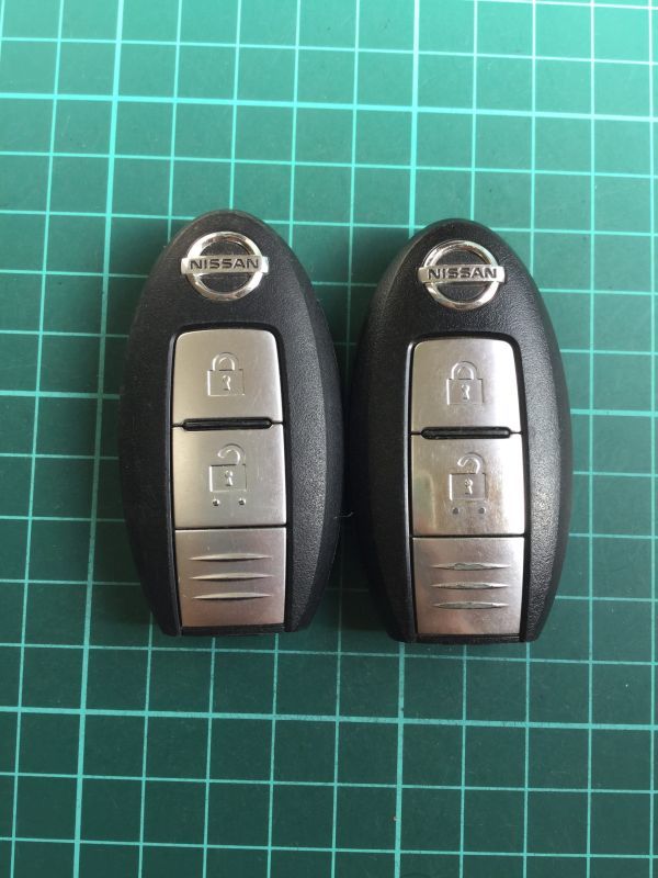 NI 4269 2個 日産 純正 キーレス リモコン インテリジェント ジューク エクストレイル キューブ マーチ ティーダ ムラーノ セレナ等 2B拍卖