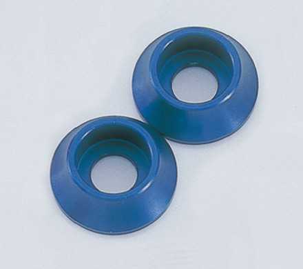 在庫あり! POSH キャップボルトホルダー M6用 2コ入り ブルー 汎用 ゼファー バリオス ZRX インパルス ホーネット GSX CBR フジツボ 拍卖