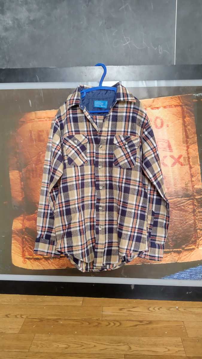US古着 ビンテージ JCPanney タータンチェック ネルシャツ拍卖