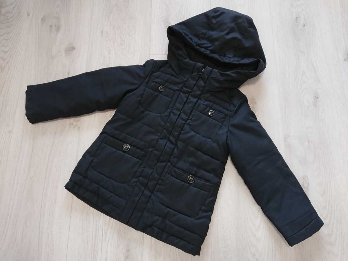 GAPKIDS★中綿コート★110㎝/4歳5歳★黒★ギャップキッズ/ジャンパー/アウター拍卖