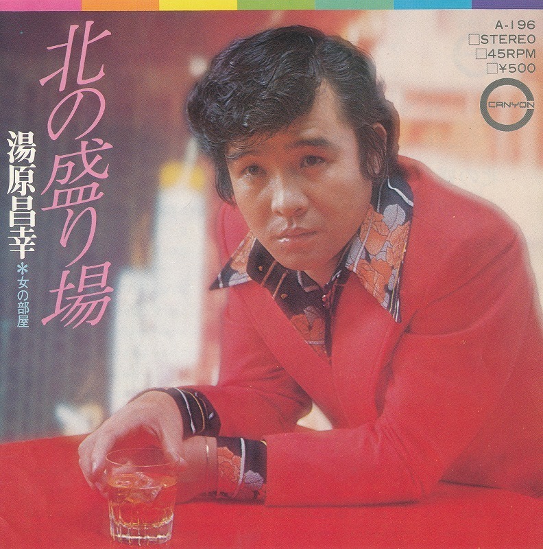 湯原昌幸/北の盛り場/中古7インチ!!2449拍卖