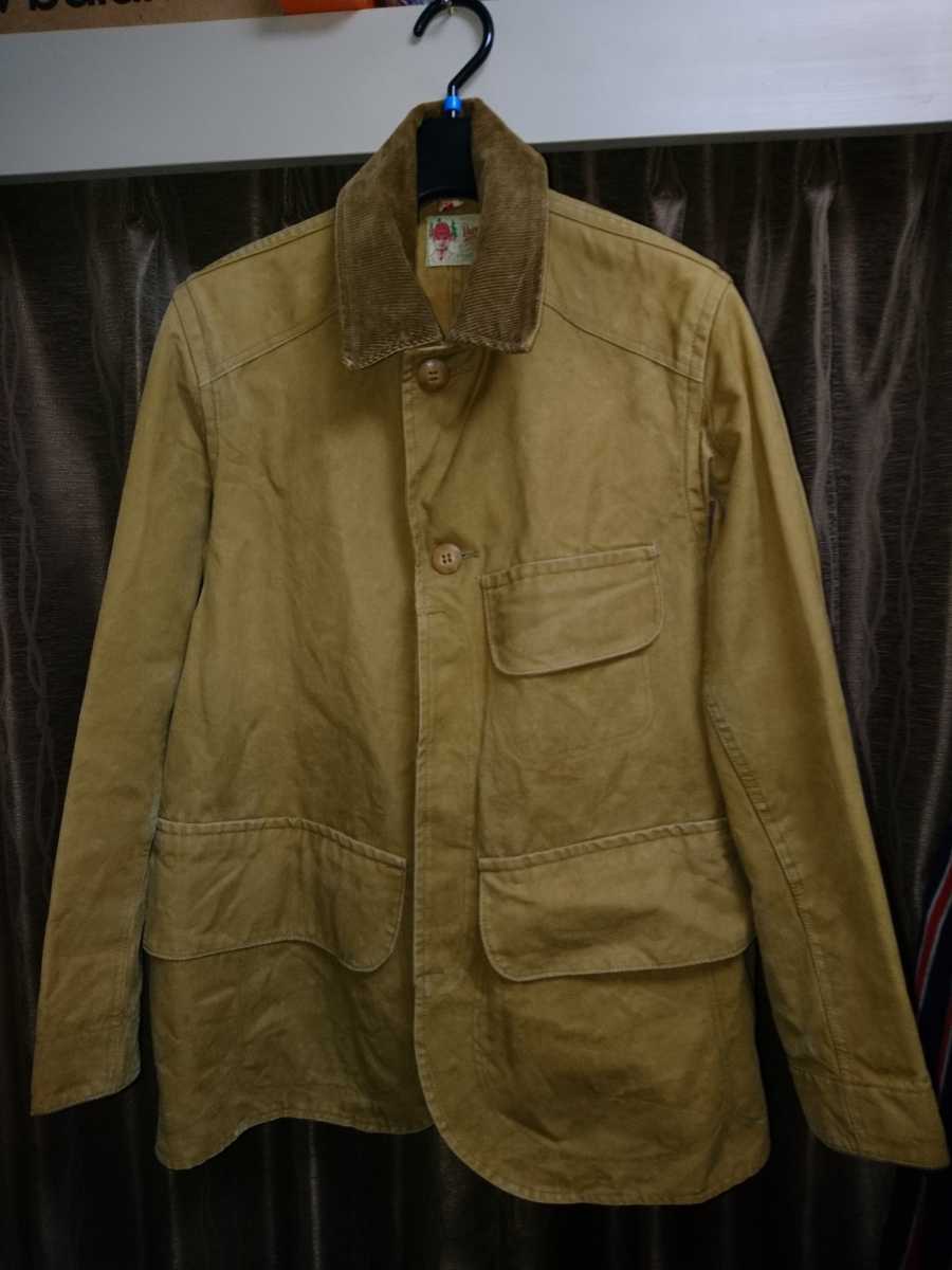 ヴィンテージ30s~40sビンテージ DUXBAKダックスバック ハンティングジャケット 36 ハーフムーン red head western american field higgins拍卖
