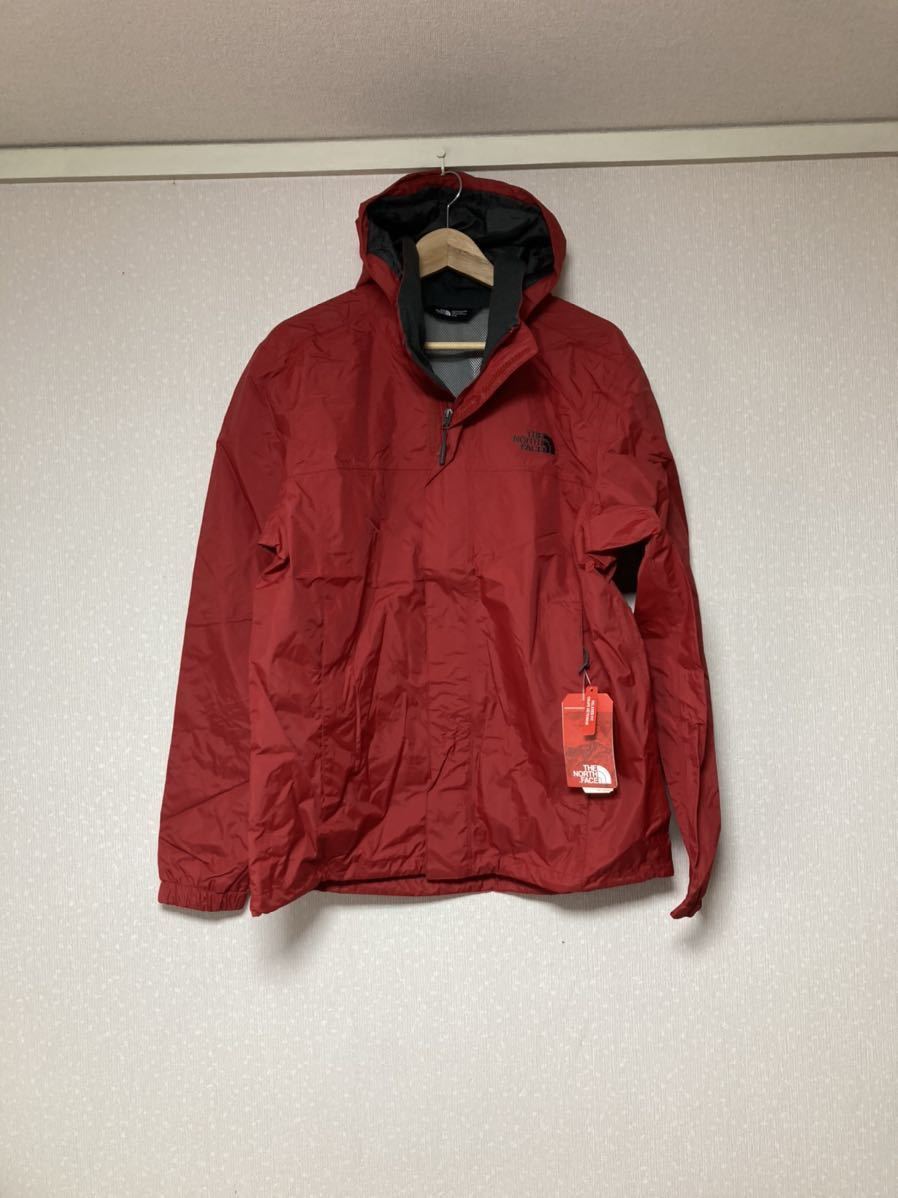 ★海外限定 ノースフェイスマウンテンパーカー赤S★ウインドブレーカー★THE NORTH FACE レッド拍卖