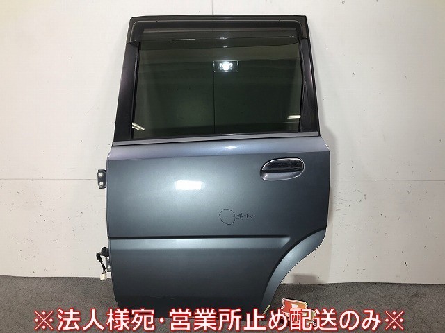 ムーヴ L150S/L152S/L160S 純正 左リアドア ガラス内張りバイザー付 スチールグレーメタリック カラーNo.S30 ダイハツ(110411)拍卖