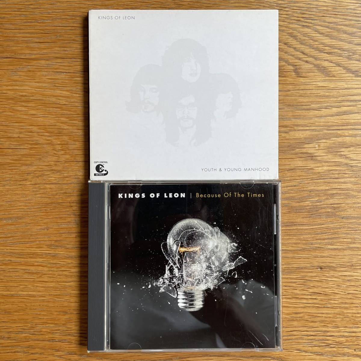 CD人気作2点 KINGS OF LEON Youth & Young Manhood ('03) & Because Of The Times ('07)キングスオブレオン拍卖