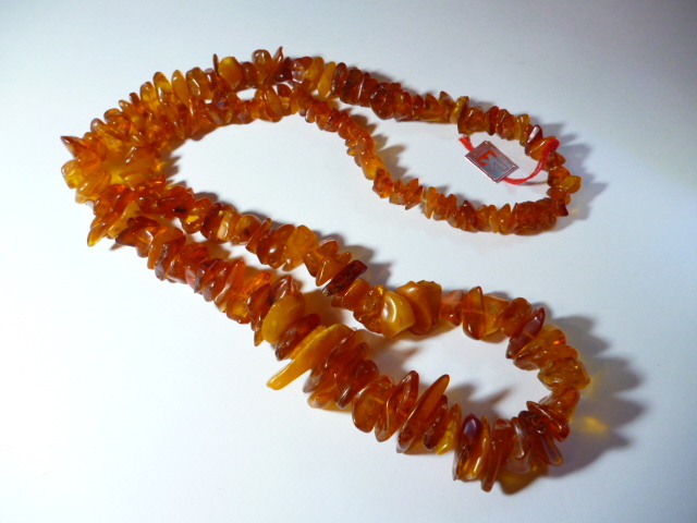 ∞ 琥珀 ネックレス ミックスカラー ロイヤルアンバー ∞ アンバー拍卖