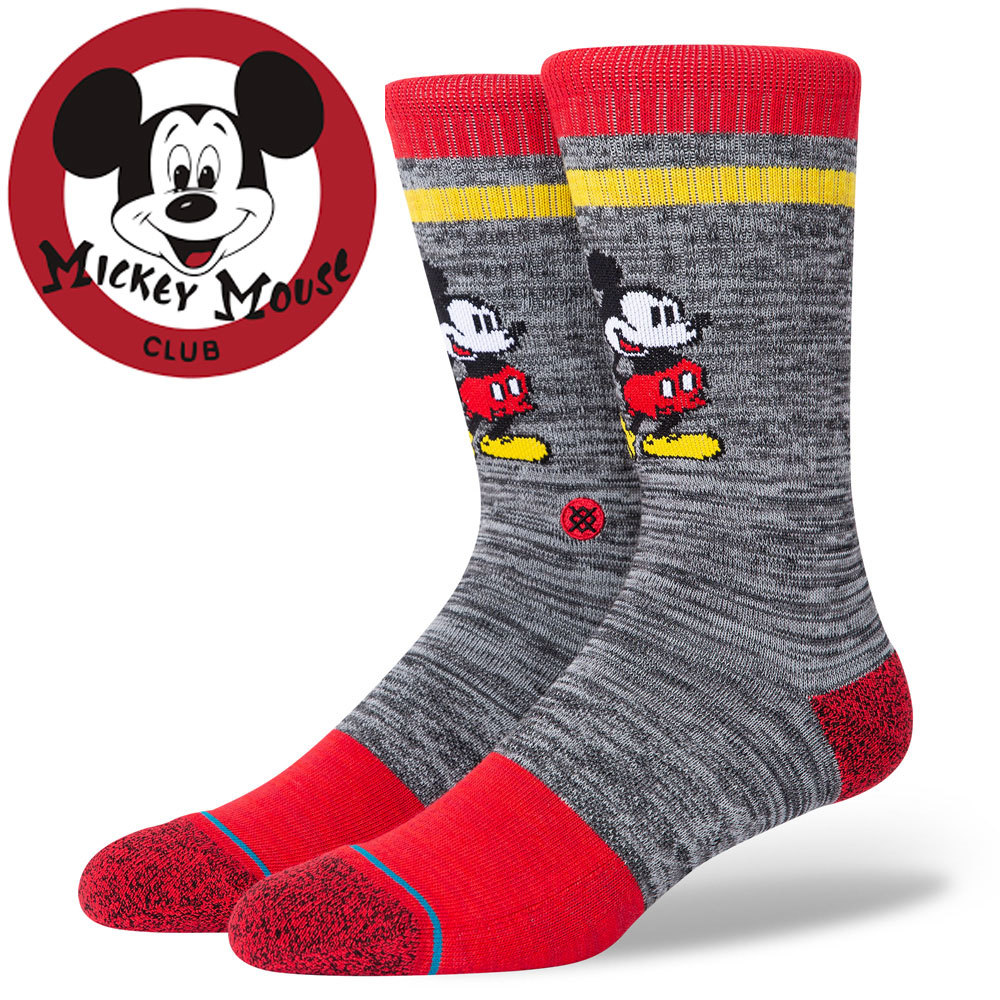 STANCE VINTAGE DISNEY BLACK サイズS ヴィンテージディズニーコレクションモデル インフィニット クルー ソックス 靴下拍卖