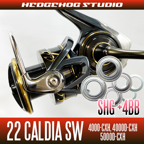 【ダイワ】22カルディアSW 4000-CXH, 4000D-CXH, 5000D-CXH用 MAX10BB フルベアリングチューニングキット SHGプレミアムベアリング /.拍卖
