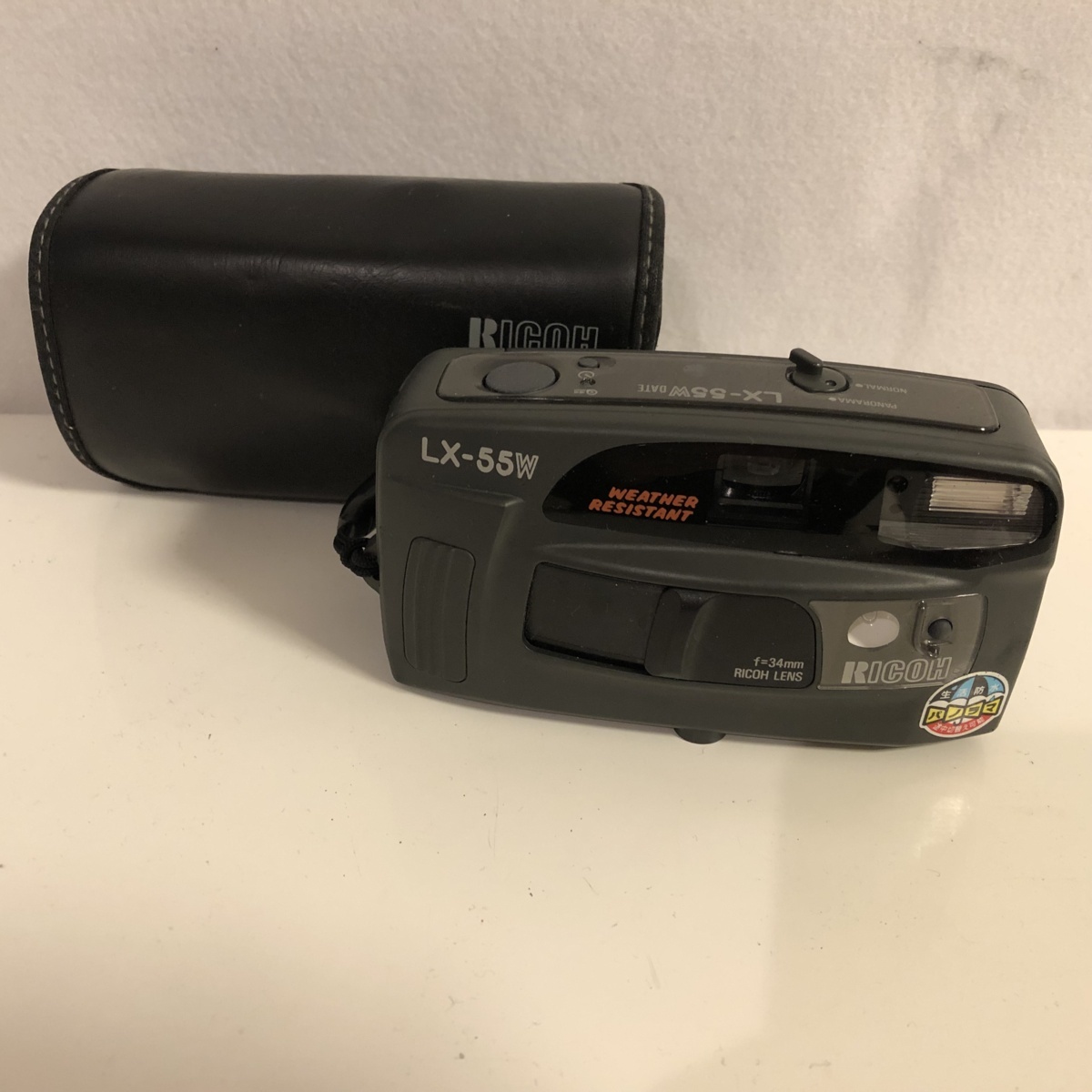 リコー RICOH LX-55W DATE LENS 34mm コンパクトフィルムカメラ 中古 ジャンク扱い ★拍卖