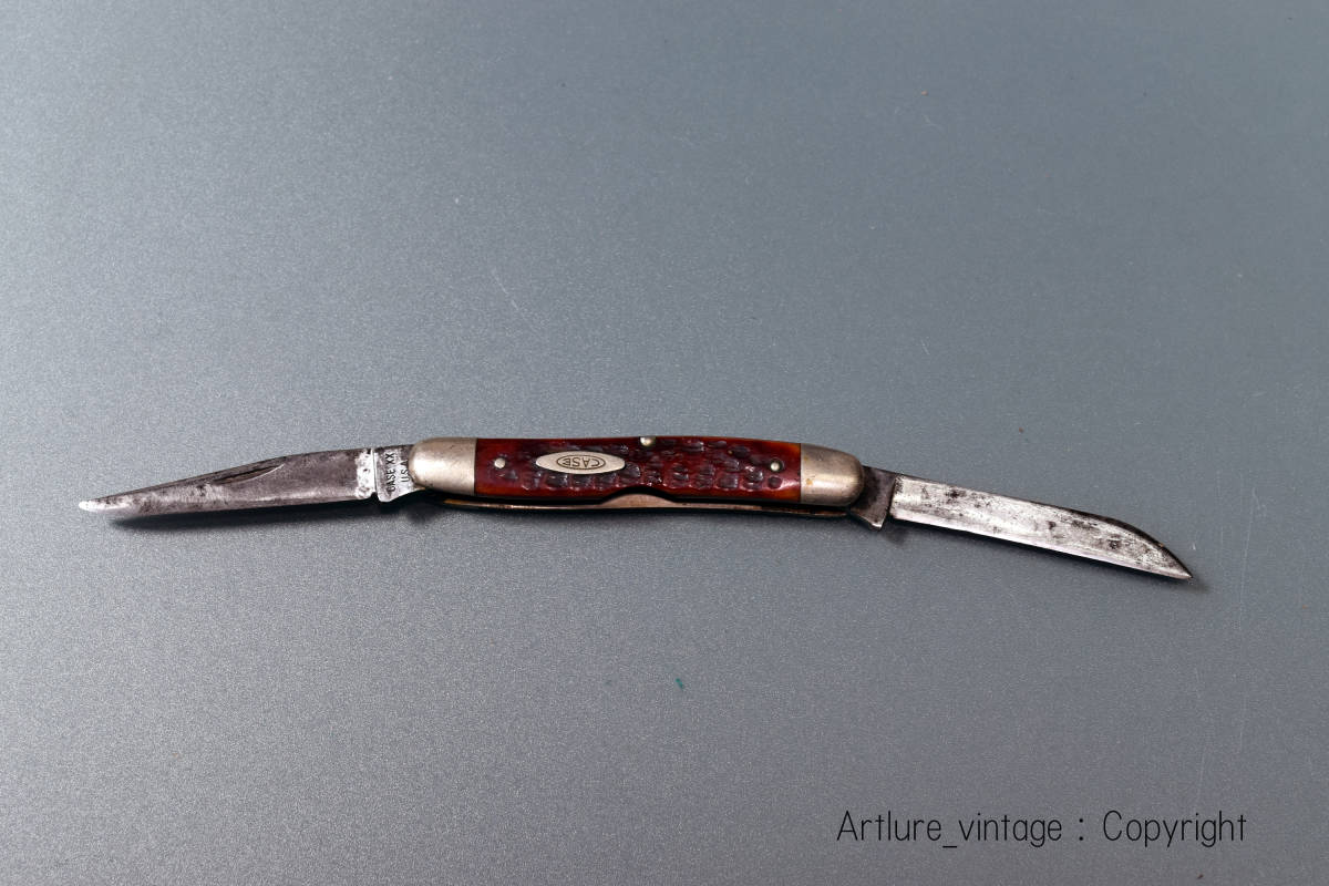 ●VINTAGE KNIFE::CASE::MADE IN USA 1965年ー1969年製 (y1646)CAMPING,FISHING,OUTDOOR ヴィンテージナイフ拍卖