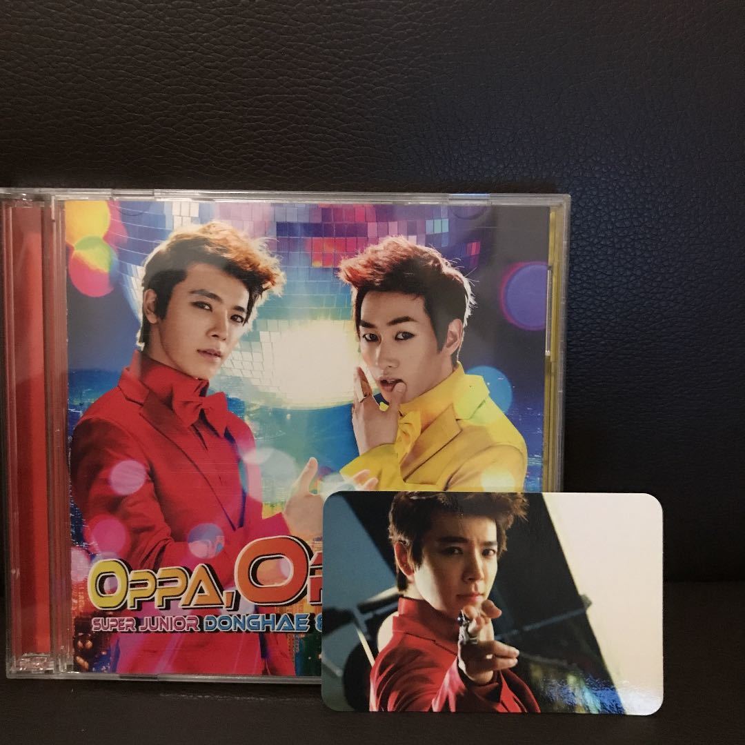 SUPER JUNIOR OPPA OPPA CD DVD ドンへ トレカ 即決拍卖