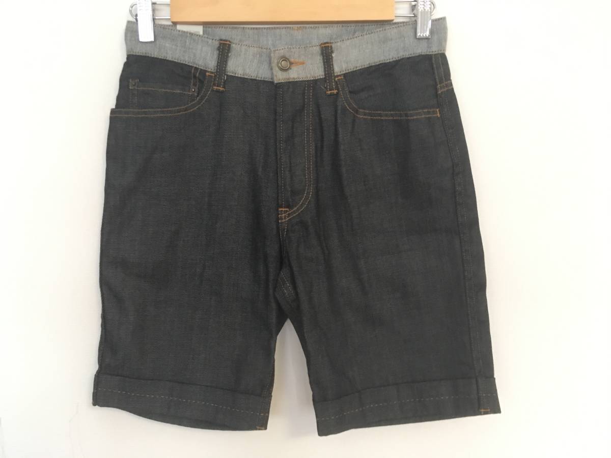 ★N HOOLYWOODエヌ ハリウッド デニム ハーフパンツ36日本製ショートパンツ ミスターハリウッド拍卖