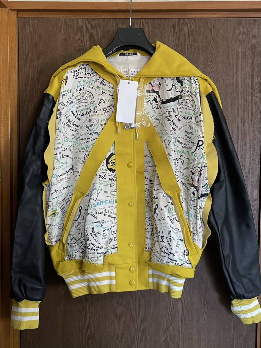 希少44新品77%off メゾンマルジェラ デコルティケ ブルゾン パーカー ジャケット 18SS size 44 XXL Maison Margiela 1 マルタン レディース拍卖