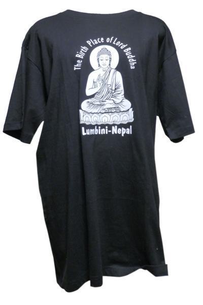 ■☆アジアン衣料 ネパール・Tシャツ 仏像 (NT-24-M)拍卖