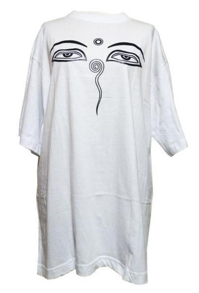 ■☆アジアン衣料 ネパール・Tシャツ ブッタアイズ (NT-12-M)拍卖