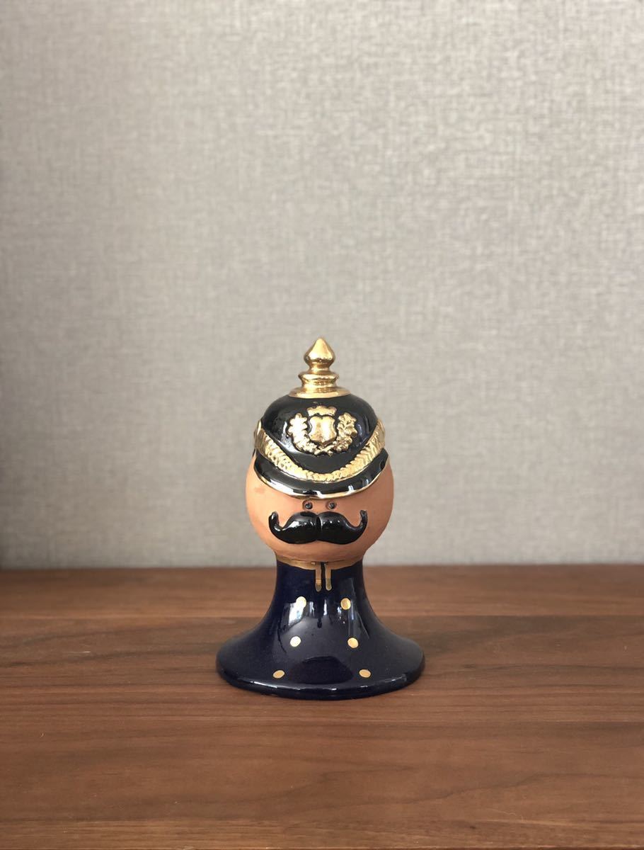 ★北欧ビンテージ★ Nittsjo Thomas Hellstrom ニトア トーマス・ヘルストローム 近衛兵 オブジェ NT220321拍卖