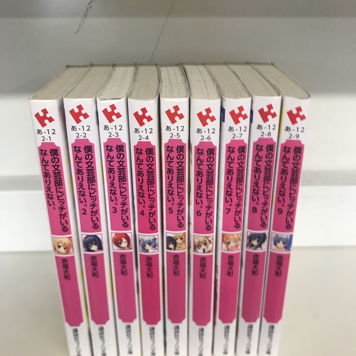 僕の文芸部にビッチがいるなんてありえない。 1〜9巻セット 赤福大和 ライトノベル拍卖