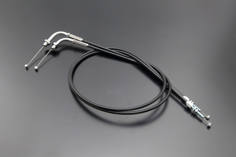 156-2080 ステンレススロットルワイヤー ノーマルハンドル仕様(ワイヤー長100cm)拍卖