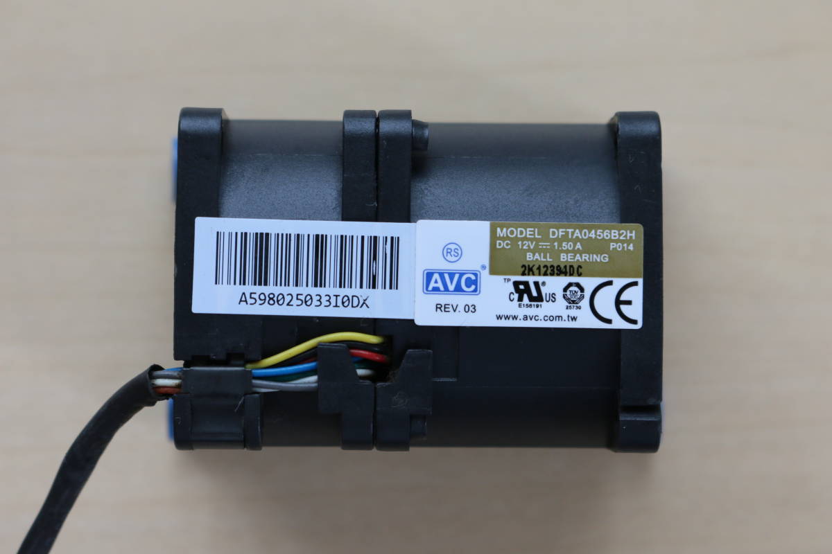 HP ProLiant DL120 G7 冷却ファン 1個 DFTA0456B2H DC12V 1.50A A598025033I0DX拍卖