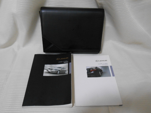 ☆送料無料☆LEXUS/レクサス/LS600h/LS600hL/2007年5月17日初版/取扱説明書/取説/一式☆A2202-8-3拍卖