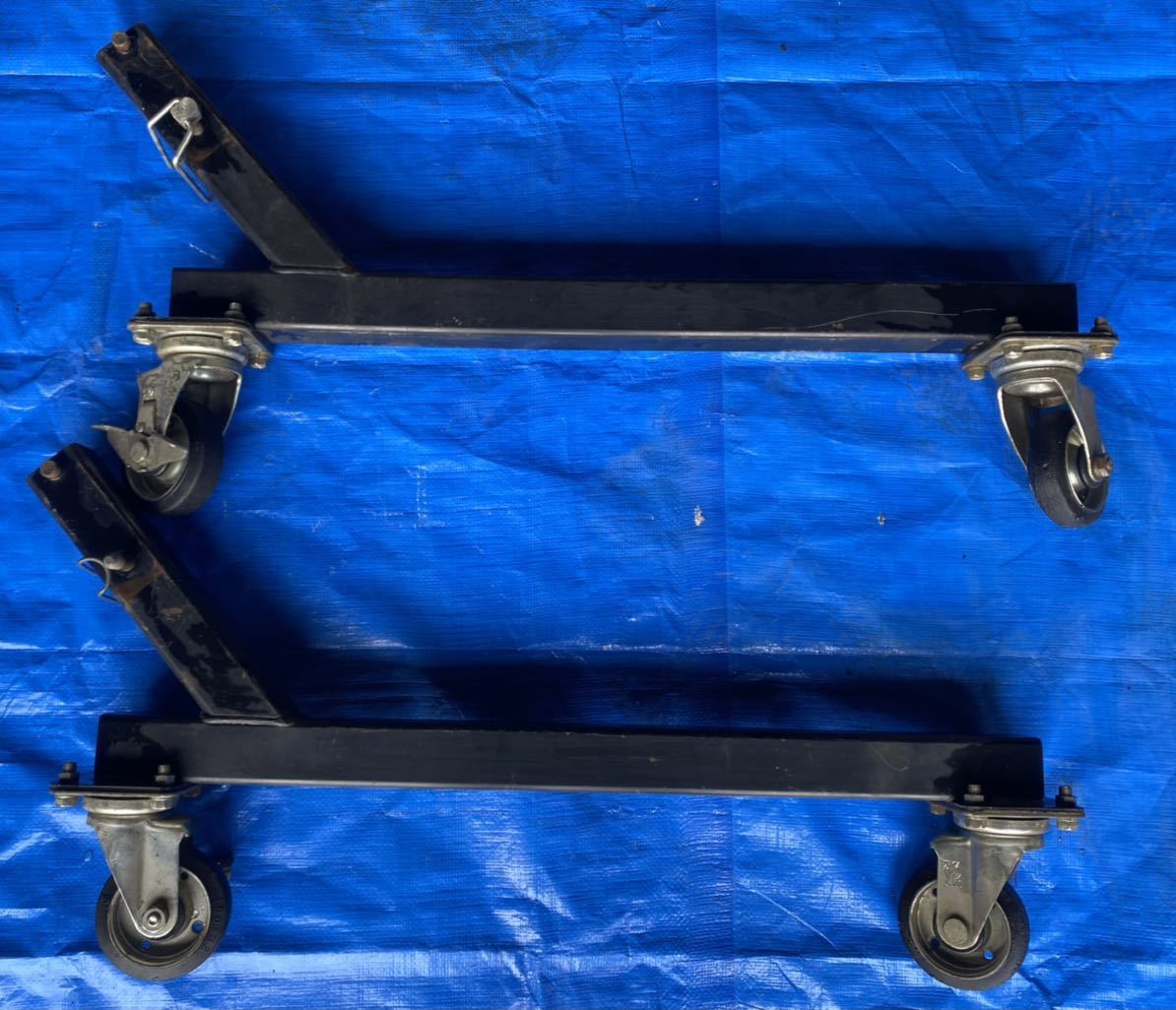 No.17-0537 トラクターハロー用 スタンド キャスター 左右セット サイバーハローTX382V 用拍卖